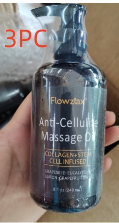 Relaxing Body Massage Oil 240ml – Deep Tissue Treatment, Hydrating Essential Oil for Stress Relief & Muscle Recovery