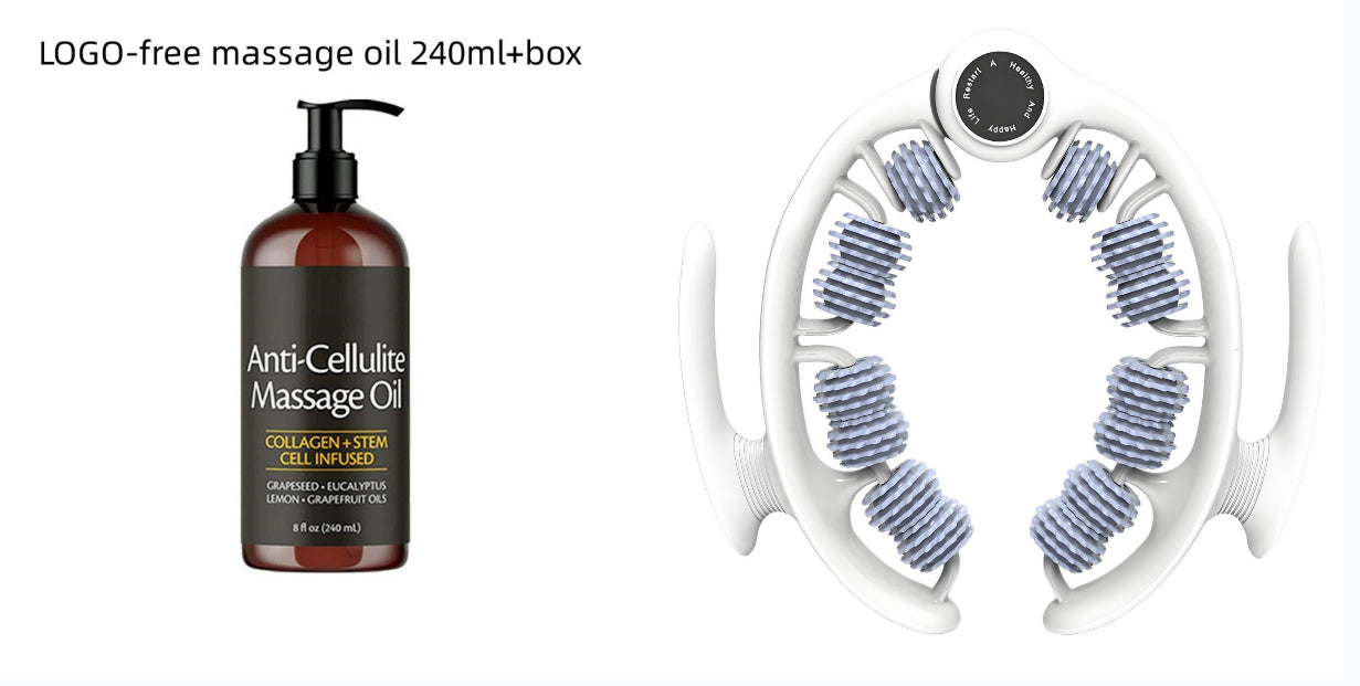 Relaxing Body Massage Oil 240ml – Deep Tissue Treatment, Hydrating Essential Oil for Stress Relief & Muscle Recovery
