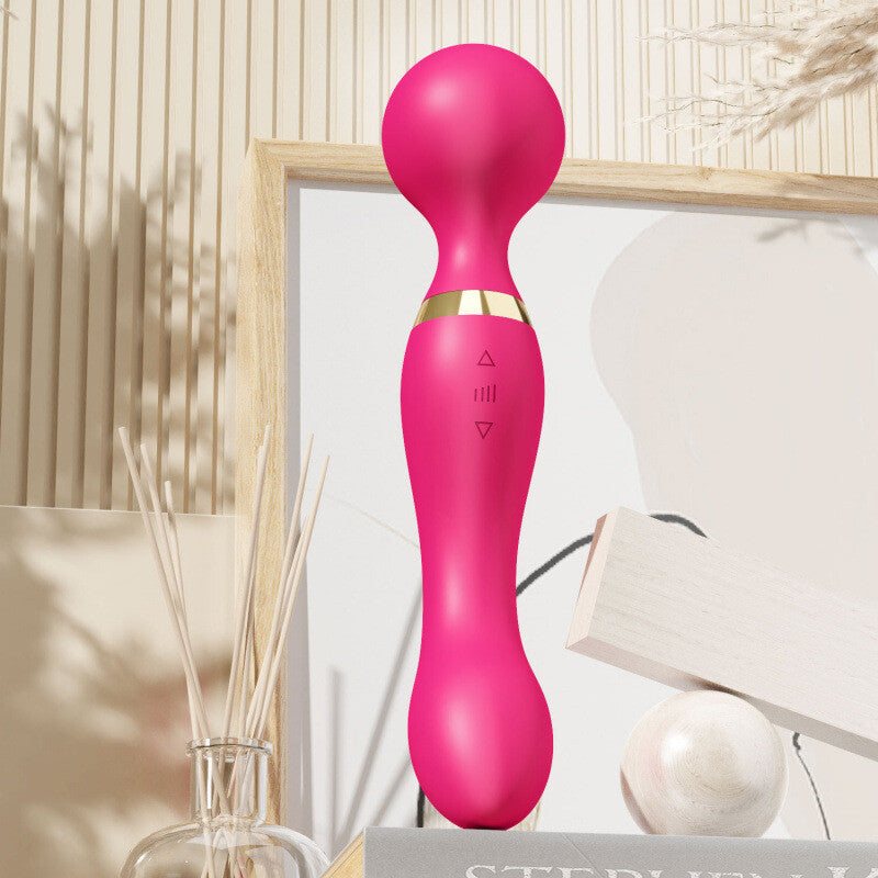 Powerful Multi-Speed Body Massager Wand – USB Rechargeable Deep Tissue Muscle Relaxation Device