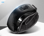 Heated Eye Massager with Air Compression – Rechargeable USB Eye Therapy Device for Relaxation, Eye Strain & Dark Circles | Portable, Lightweight (White, Pink, Black)