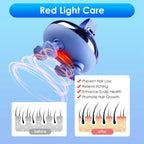Electric Scalp Massager with Red Light Therapy – Rechargeable Waterproof Head & Pet Massager (3 Modes, Deep Relaxation for Hair Growth & Stress Relief)