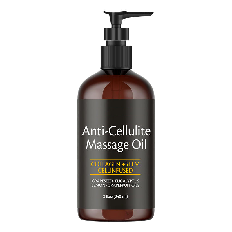 Relaxing Body Massage Oil 240ml – Deep Tissue Treatment, Hydrating Essential Oil for Stress Relief & Muscle Recovery