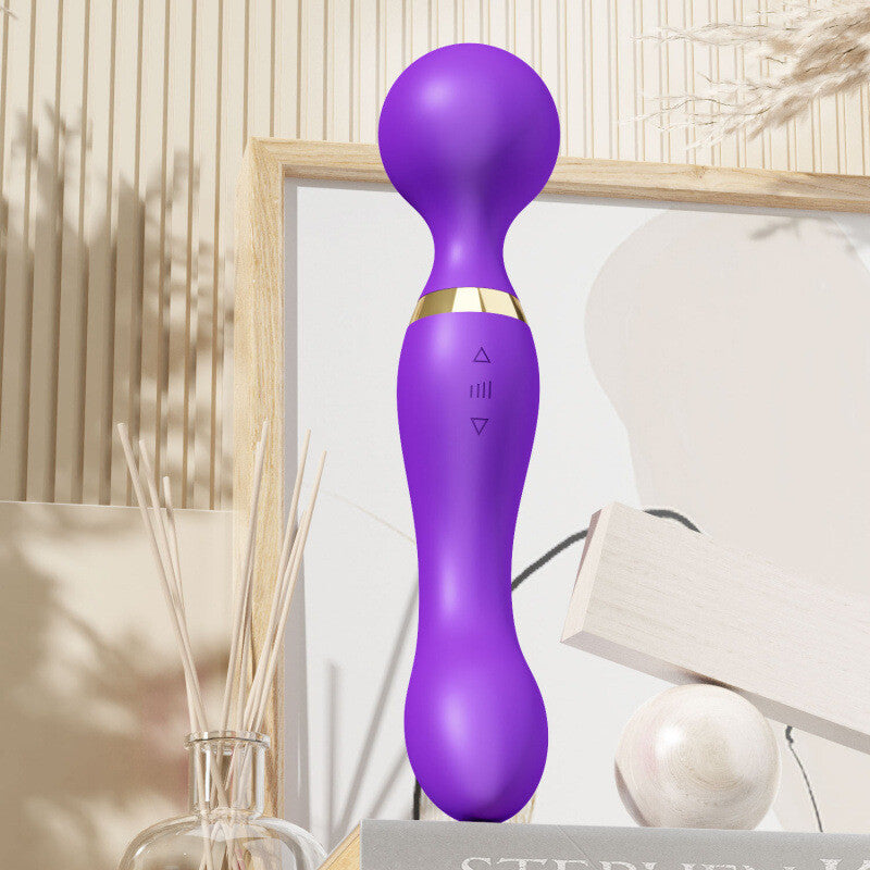 Powerful Multi-Speed Body Massager Wand – USB Rechargeable Deep Tissue Muscle Relaxation Device